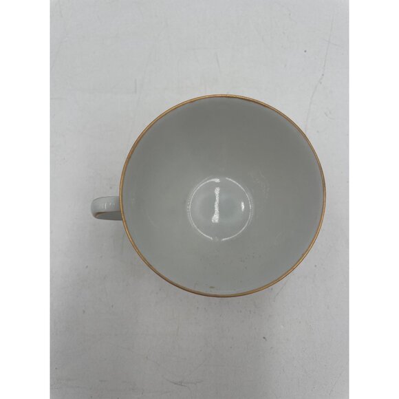 Seltmann Weiden Bavaria Porcelain Teacup Miniature Gold Trim & Floral Design - Picture 7 of 7